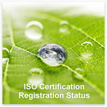ISO Certification/Registration Status